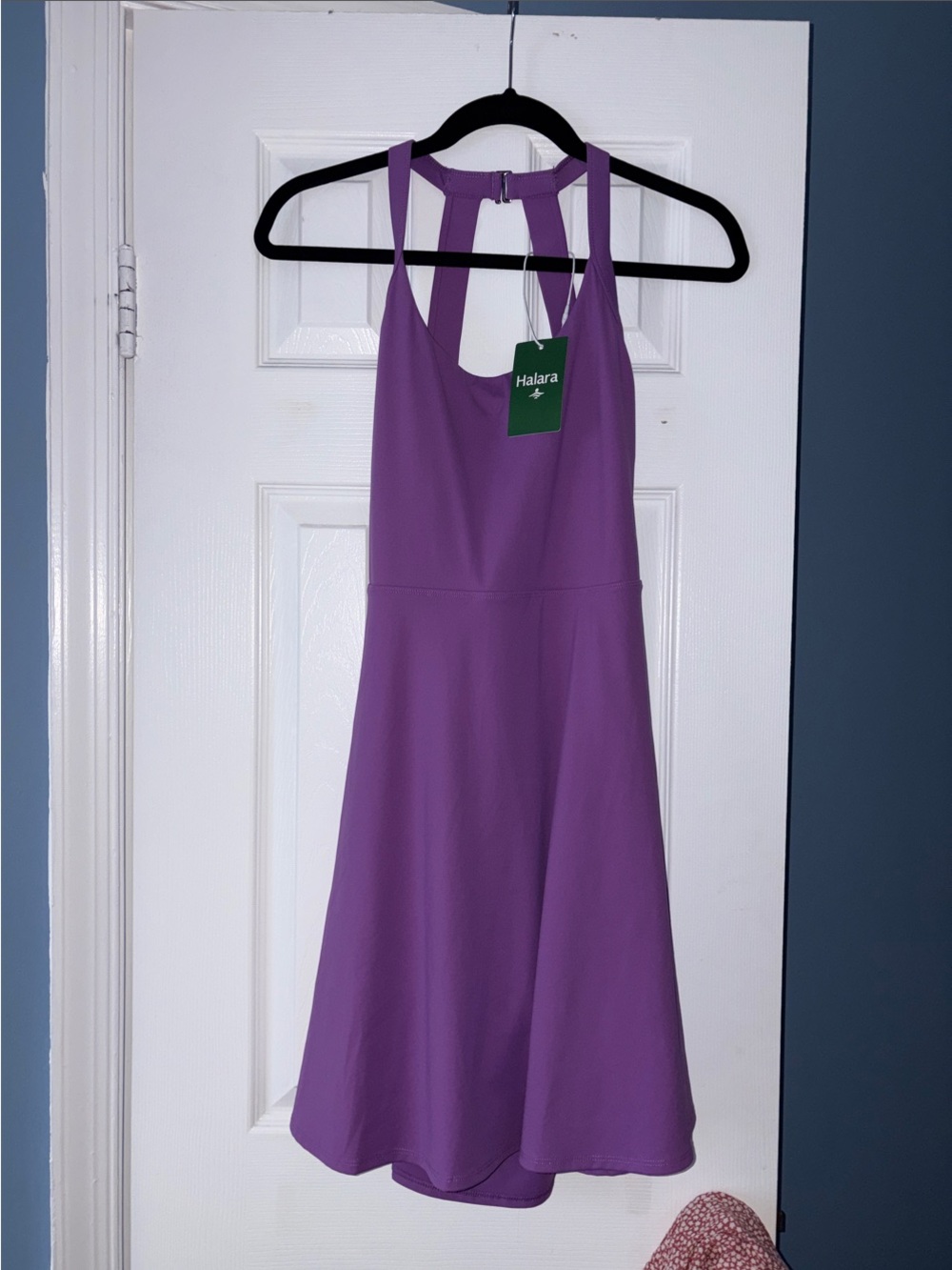 HALARA Lavender Purple Racerback Midi Dress